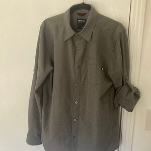 Marmot Gray Outdoors Shirt EUC medium